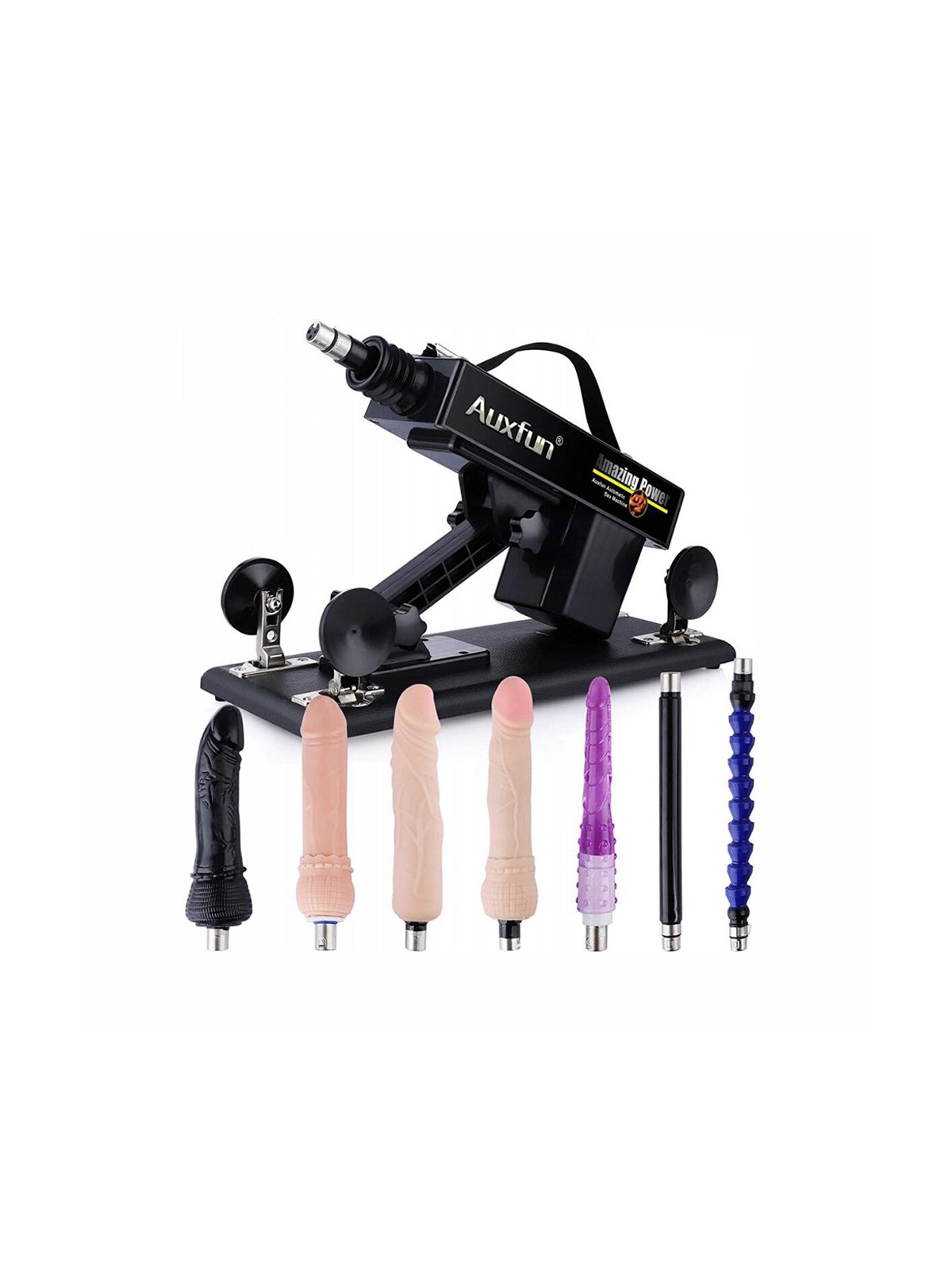 Auxfun Affordable Automatic Fucking Machine For Anal Sex With 5 3XLR Dildos