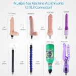 Auxfun Basic Automatic Fucking Machine For Couples With Eight 3XLR System Sex Machine Attachments Auxfun Basic Automatic Fucking Machine For Couples With Eight 3XLR System Sex Machine Attachments