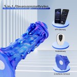 Wildolo APP-Controlled Vibrator, Silicone Dildo, 8.5" Premium Vibrator---Designer Series