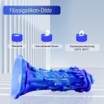 Wildolo APP-Controlled Vibrator, Silicone Dildo, 8.5" Premium Vibrator---Designer Series