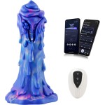 Wildolo APP-Controlled Vibrator, Silicone Dildo, 8.5" Premium Vibrator---Designer Series