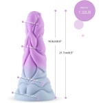 Wildolo 8.5’’ APP Controlled Silicone Dildo with Vibrating Fuction, 6.6’’ Insertable Length, 1.6’’ Mini Width, 2.4’’ Max Width Wildolo 8.5’’ APP Controlled Silicone Dildo with Vibrating Fuction, 6.6’’ Insertable Length, 1.6’’ Mini Width, 2.4’’ Max Width