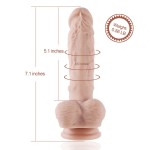 6.9" Original Silicone Dildo for Hismith Sex Machine with KlicLok Connector, 6.3" Insertable Length 6.9" Original Silicone Dildo for Hismith Sex Machine with KlicLok Connector, 6.3" Insertable Length
