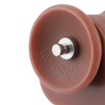 9.1" Silicone Dildo for Hismith Sex Machine with KlicLok Connector,7.5" Insertable Length. Coffee