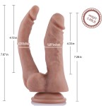 7" Double Penis Silicone Dildo for Premium Sex Machine with KlicLok System 7" Double Penis Silicone Dildo for Premium Sex Machine with KlicLok System