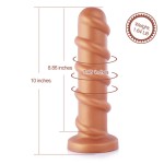 Hismith 10" Silicone Screw Dildo with KlicLok System for Hismith Premium Sex Machine Hismith 10" Silicone Screw Dildo with KlicLok System for Hismith Premium Sex Machine
