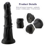 Hismith 9.54″ Silicone Anal Plug with KlicLok System for Hismith Premium Sex Machine