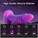 Hismith 8 Inch Curved Giant Suction Dildo with vibration - The Dream Sky Monster Series Hismith 8 Inch Curved Giant Suction Dildo with vibration - The Dream Sky Monster Series