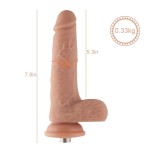 Auxfun Sex Machine dildo with 3XLR Connector/ 3 Pin Attachments Auxfun Sex Machine dildo with 3XLR Connector/ 3 Pin Attachments