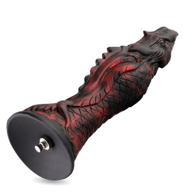 Hismith 10.2” Silicone Evil Fisher Dildo with KlicLok System