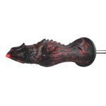 Hismith 10.2” Silicone Evil Fisher Dildo with KlicLok System Hismith 10.2” Silicone Evil Fisher Dildo with KlicLok System