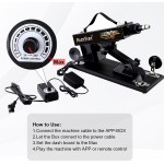 Sex Machine Automatic Love Machine with Remote Control & Graded Dildo, AUXFUN Thrusting Fuck Machine with 3XLR Connector & APP