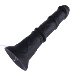 Hismith 11.2" Silicone Dildo ,10.2" Insertable Length with KlicLok System, Black, M Size Anal Pleasure Hismith 11.2" Silicone Dildo ,10.2" Insertable Length with KlicLok System, Black, M Size Anal Pleasure