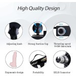 AUXFUN Sex Machine Realistic Dildo,Fuck Machine for Man with 3XLR Connector ,Adult Toys with 8 Accessories