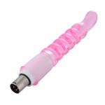 Sweetheart Sex Machine attachment,Anal beads Dildo, Pink