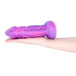 Hismith 8 Inch Curved Giant Silicone Animal Dildo With Suction Cup Hismith 8 Inch Curved Giant Silicone Animal Dildo With Suction Cup