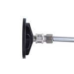 Hismith 3.5" Suction Cup Adapter For Kliclok Connector Sex Machine With 2 Pair Rubber Band, Black Plastic Hismith 3.5" Suction Cup Adapter For Kliclok Connector Sex Machine With 2 Pair Rubber Band, Black Plastic