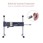 9" Huge Silicone Dildo For Hismith Sex Machine With KlicLok Connector, 6.5" Insertable Length, Flesh 9" Huge Silicone Dildo For Hismith Sex Machine With KlicLok Connector, 6.5" Insertable Length, Flesh