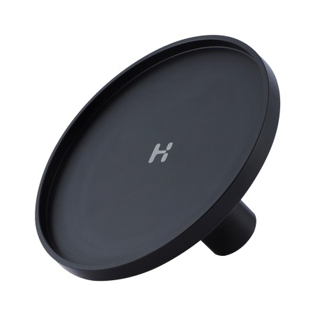 Hismith 4.5"/3.5'' Suction Cup Adapter for 3XLR Connector Sex Machine，Aluminium Alloy Material，Black