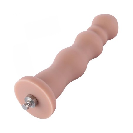 Hismith 7.1" Anal Beaded Silicone Dildo for Hismith Premium Sex Machine with KlicLok System, Diameter 1.5"