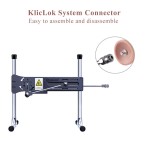 Hismith 10.6" Liquid Silcone Dildo for Sex Machine with KlicLok Connector, Remote Control Vibration Style Hismith 10.6" Liquid Silcone Dildo for Sex Machine with KlicLok Connector, Remote Control Vibration Style