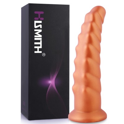 Hismith 10" Dragon Tail Silicone Dildo Dildo with Suction Cup - Monster Series