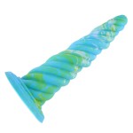 Hismith 10.12 Inch Awl Shape Mixed Colors Silicone Dildo With Suction Cup Hismith 10.12 Inch Awl Shape Mixed Colors Silicone Dildo With Suction Cup