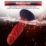 Wildolo 8.20" Monster Dildo With Suction Cup For Hands- Free Play Flexible Fantasy Dragon Toy