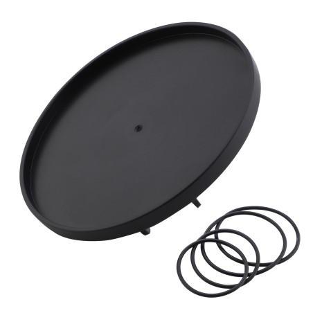 Auxfun 3.5 Inches Diameter Suction Cup with EzfunLok System and 3XLR System, Sex Machine Attachment