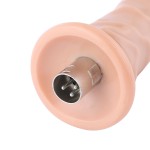 Auxfun Multi-Venous TPE dildo for Sex Machine with 3XLR Connector / 3 Pin Attachments Auxfun Multi-Venous TPE dildo for Sex Machine with 3XLR Connector / 3 Pin Attachments