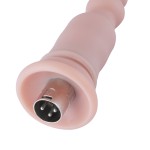 Auxfun Silicone Dildo with 3XLR Connector / 3 Pin Attachment, Anal Pull Beads Auxfun Silicone Dildo with 3XLR Connector / 3 Pin Attachment, Anal Pull Beads