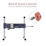 Hismith Silicone Double Penetrator Dildo with KlicLok Connector System, Premium Machine Accessories Hismith Silicone Double Penetrator Dildo with KlicLok Connector System, Premium Machine Accessories