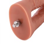 Hismith Silicone Double Penetrator Dildo with KlicLok Connector System, Premium Machine Accessories Hismith Silicone Double Penetrator Dildo with KlicLok Connector System, Premium Machine Accessories