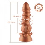 Hismith Monster Series 8.46" Spiral Grain Silicone Dildo with KlicLok System for Hismith Premium Sex Machine Hismith Monster Series 8.46" Spiral Grain Silicone Dildo with KlicLok System for Hismith Premium Sex Machine